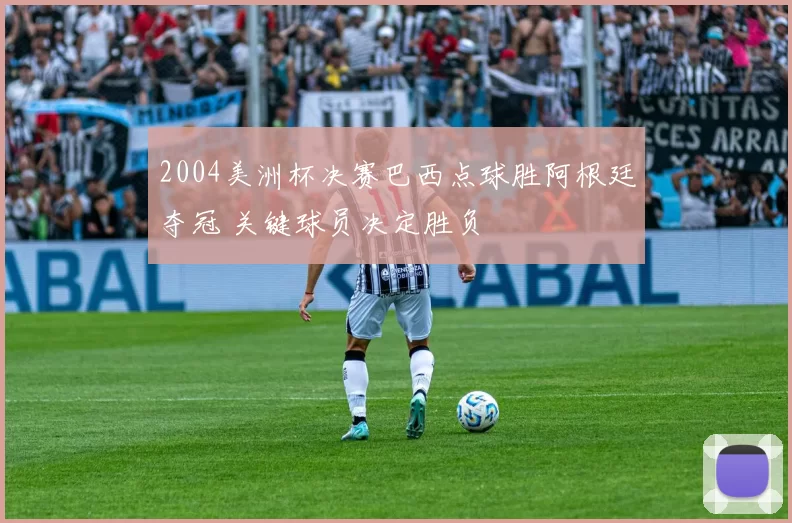 2004美洲杯决赛巴西点球胜阿根廷夺冠 关键球员决定胜负